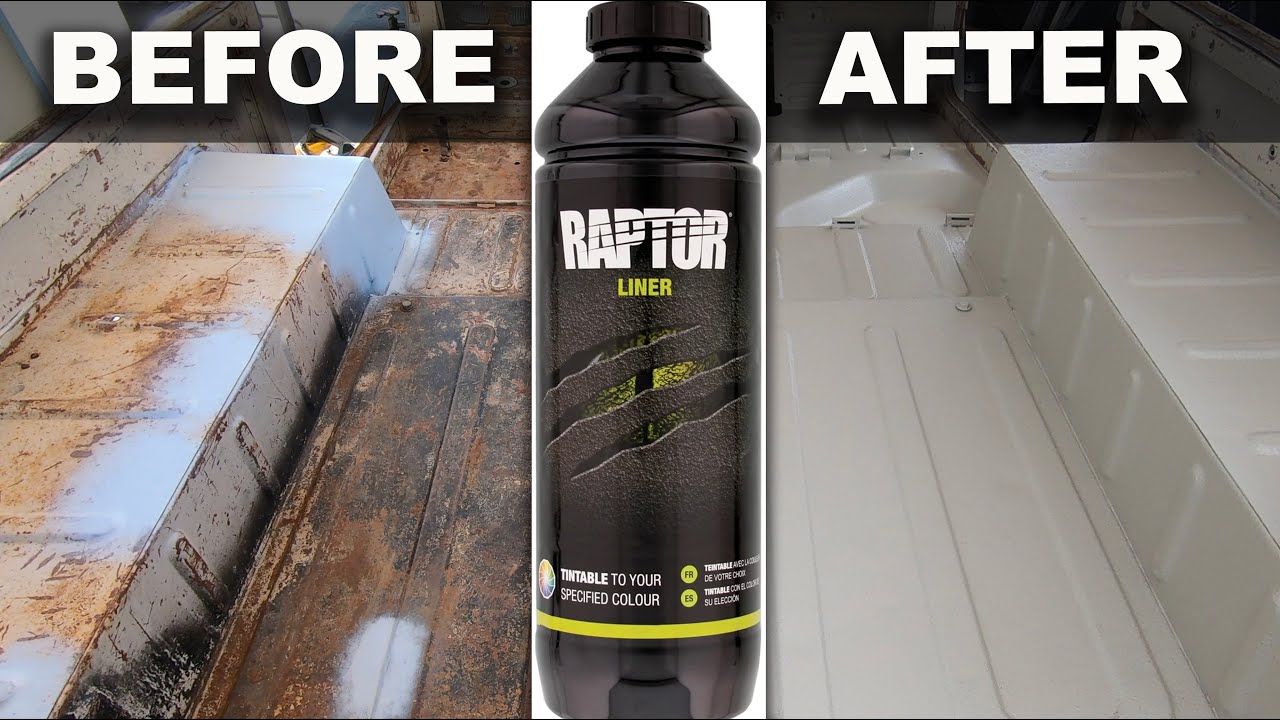 FJ40 Build - DIY Raptor Liner - YouTube