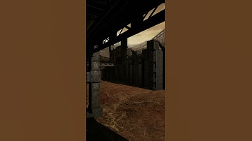 QUAKE 4  - Construction Zone - Atmosphere : Aesthetics #retro #quake #cinematic #walkthrough