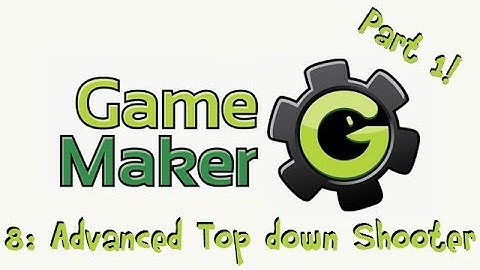 Game Maker 8.1 tutorial 8 - Top Down Shooter Part 1