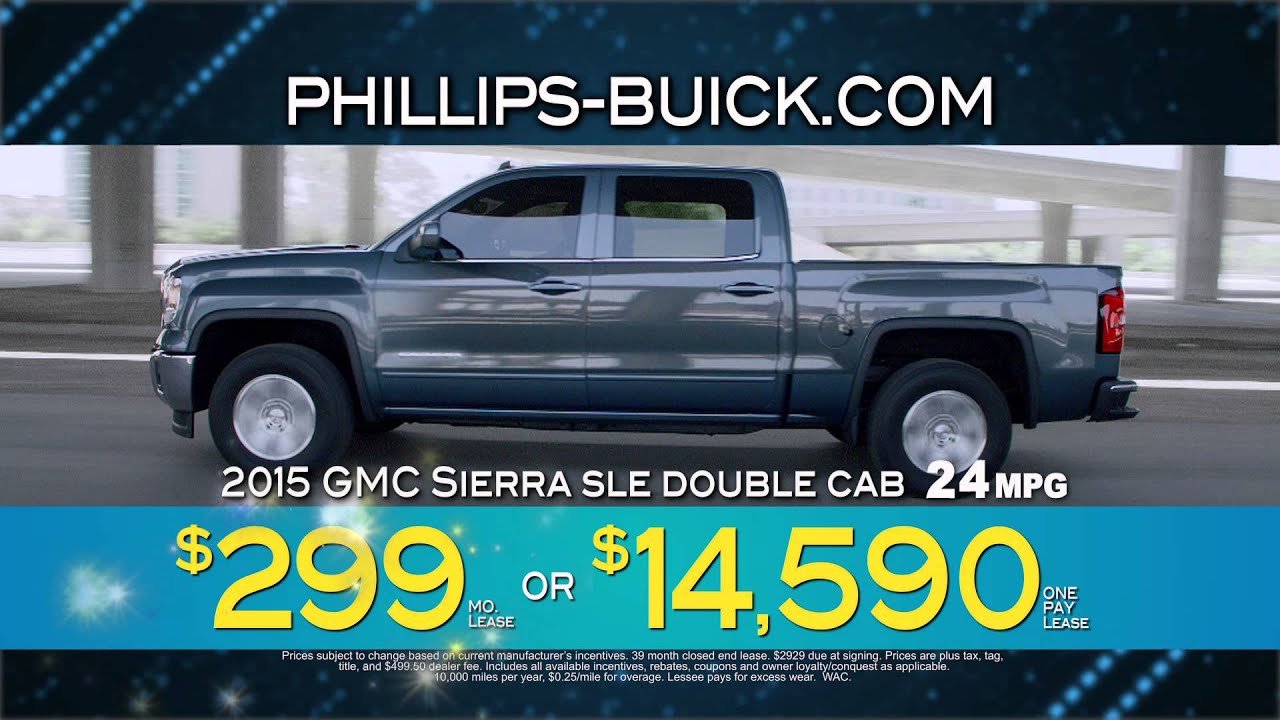 Phillips Buick GMC: Lease For Less 022415