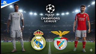 FC 26 - Real Madrid vs Benfica  UCL Play Off | Mbappé vs Dodi Lukébakio