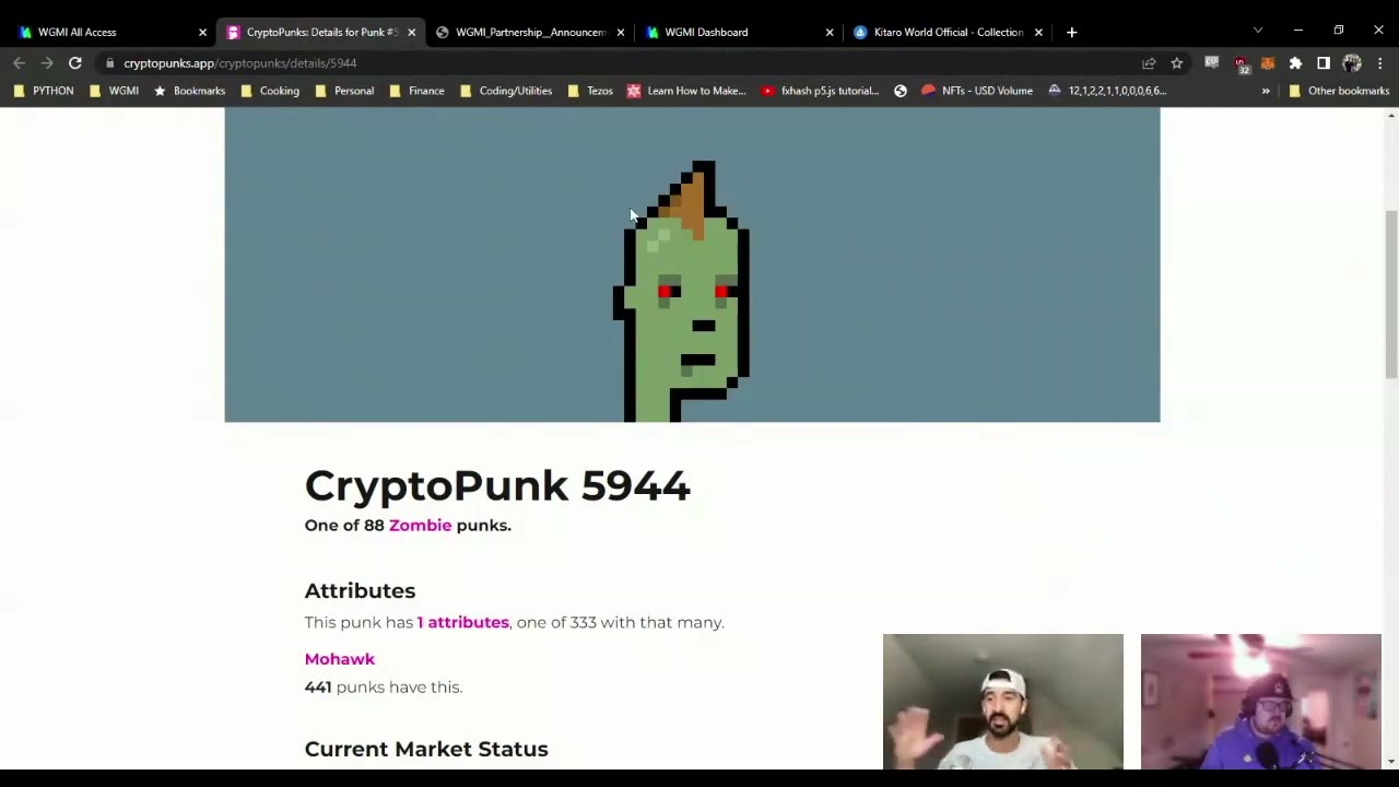 Two Cryptopunks selling for over $5 million in less than a week?!