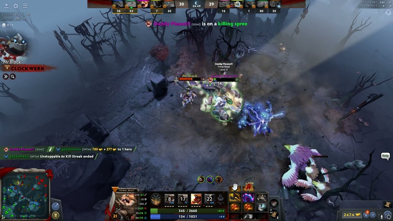 Primal HYPE Beast + Mirana arrow and Omniknight Force staff plays!