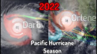2022 Pacific Hurricane Season Animation screenshot 2
