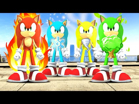 Finding ELEMENTAL SONIC In GTA 5! (Secret!)