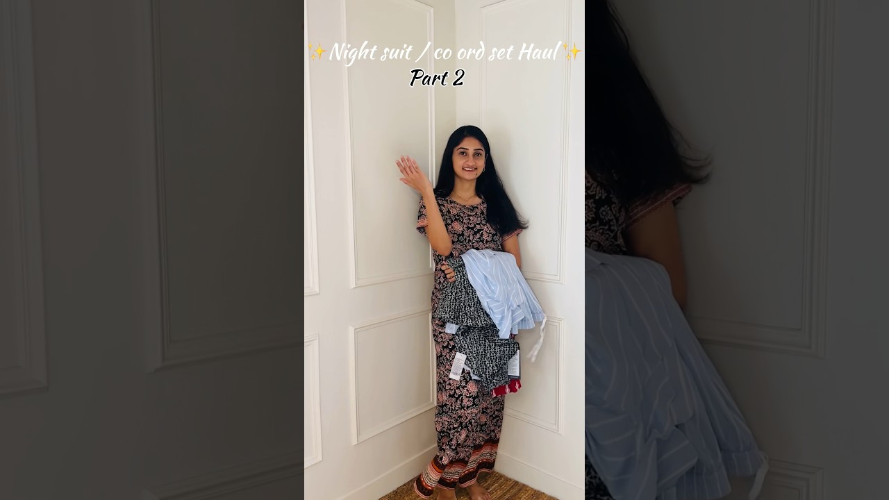 Myntra night suit / co ord set haul Part 2 