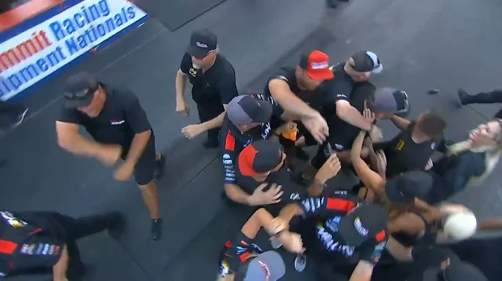 Erica Enders, Greg Anderson Pro Stock Final Elimin...