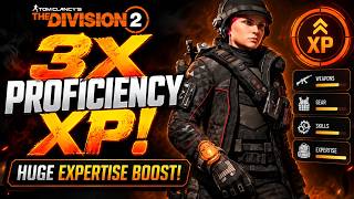 Proficiency XP Event is HERE! HUGE Expertise Boost | The Division 2