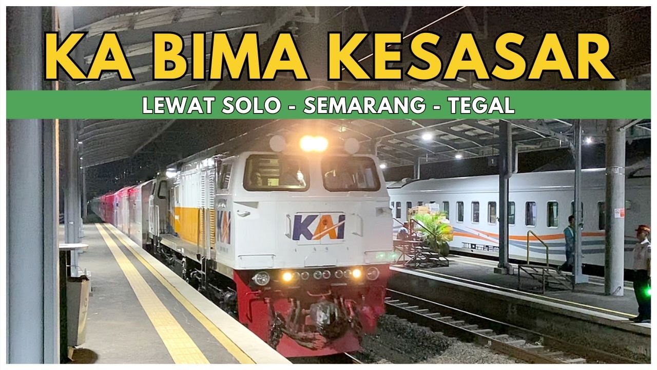 ADA KERETA ANJLOK!! KERETAKU KESASAR JAUH - TERLAMBAT DEH | Trip KA Legendaris BIMA Solo - Jakarta