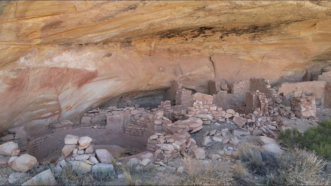 Butler Wash Ruins in 4k (Ultra HD)