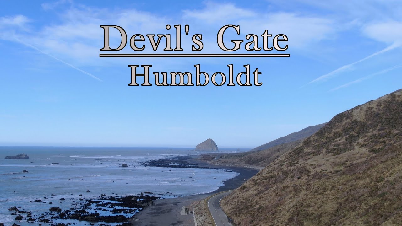 Lost Coast Drone Video - Devils Gate 1-1-19