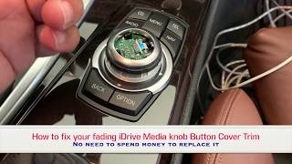 BMW  SAT NAV iDRIVE CONTROLLER KNOB BUTTON REPAIR 6582 6949114 6 949 114