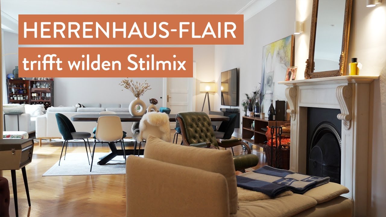 Update Elegant Wohnen im Herrenhaus Stil!