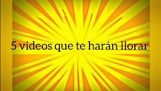 5 videos más tristes de tik tok