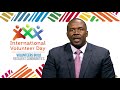 Message by Honourable Marlon Penn on International Volunteer Day
