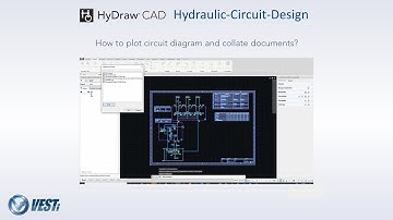 How To Plot a HyDraw CAD Circuit Diagram And Collate Documents