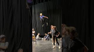 Fly system training for Peter Pan performed by Immanuel High School Spring 2024