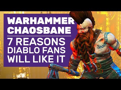 Видео: Warhammer: Chaosbane геймплей много прилича на Diablo