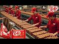 How KitKat Are Made In a Factory | See How They Make 10 Million Bars Every Day!