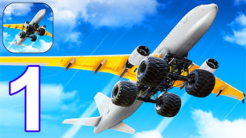 Crazy Plane Landing - Gameplay Part 1 All Levels 1-3 (Android, iOS)