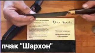 Пчак узбекский нож от Дукан Востока. Короткая версия ролика.
