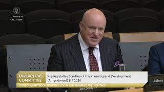 Pre-legislative Scrutiny of the Planning and Development (Amendment) Bill 2026