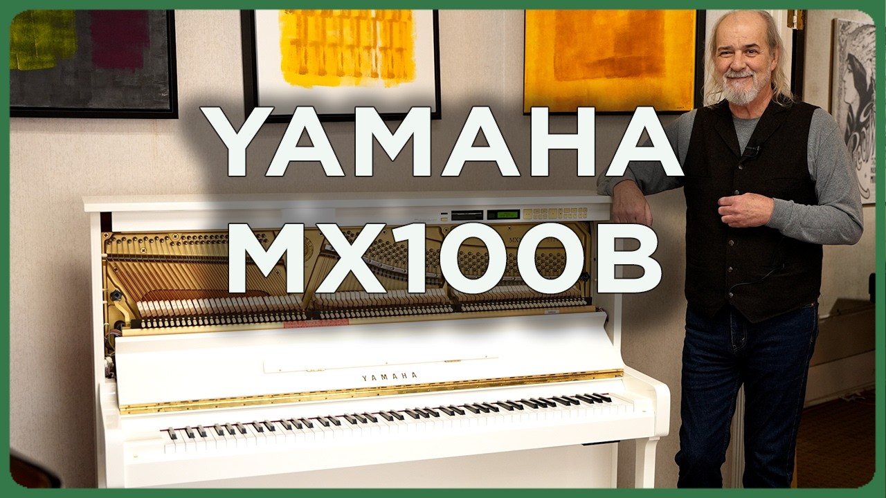 Вертикальное пианино Yamaha MX100B Disklavier | Демонстрация и обзор
