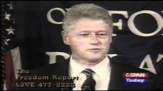 Alex Jones Comments on Bill Clinton CFR Speech Thanking David Rockefeller
