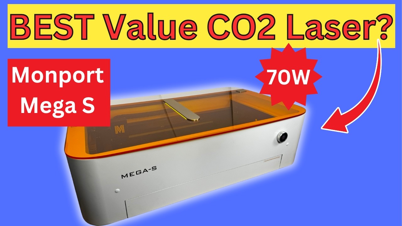 Is the Monport Mega S 70 Watt the BEST Value CO2 Laser Engraver