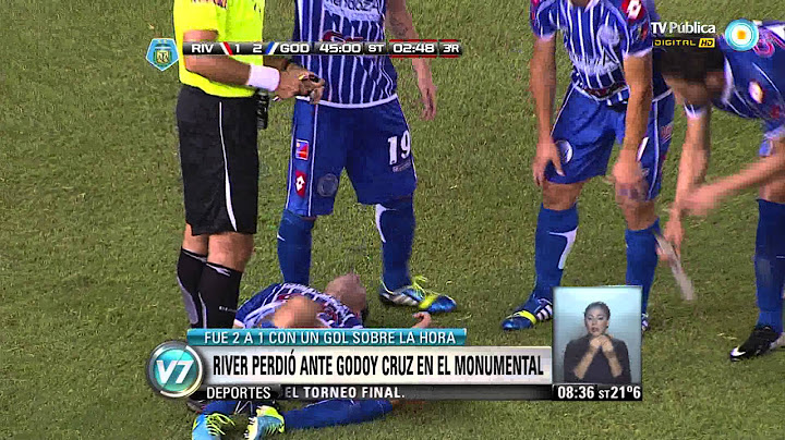 Visión 7: River perdió ante Godoy Cruz en el Monumental