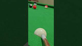 Cue ball stucked with Border || difficult shot #billiards #snooker