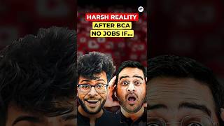 🔥Reality of Tech Jobs? BCA Best Tech Career Guide ft. @Last Moment Tuitions! #shorts #bca #bcajobs