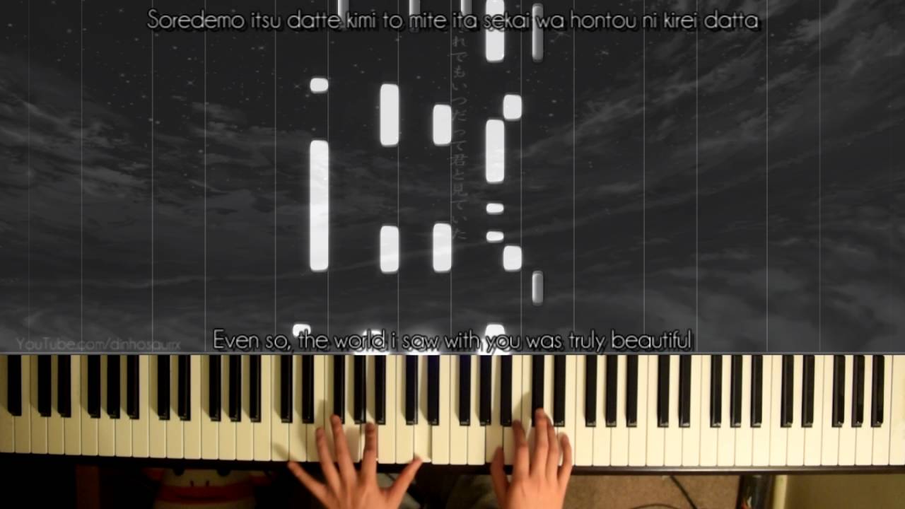 Asu No Yozora Shoukaihan アスノヨゾラ哨戒班 (piano)【ピアノ】 ~ // Orangestar