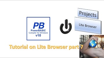PowerBasic Projects - Creating a web browser - part 7