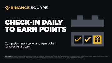 Binance Square Task Center: Check-in Daily to Unlock a Share of 2,000,000 Points! ✅