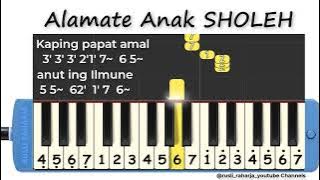Alamate anak sholeh not pianika