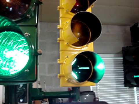 My traffic signal collection, a trip around the garage ...