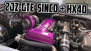 700HP 2JZ-GTE Hotside Install - Sinco & HX40 | JZS147 Build