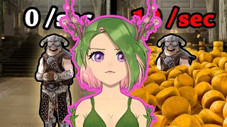 Skyrim, but NPCs spawn a Cheese Wheel every second | Vtuber reacts
