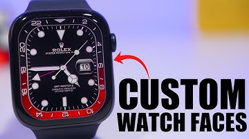 Install Custom Apple Watch Faces - Rolex, Gucci & More (2025)