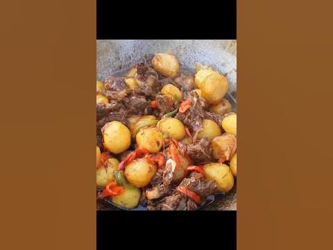 Таджикский свадебный Казан-Кабоб с бараниной #таджикготовит - YouTube