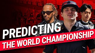 Predicting the entire 2022 Formula 1 World Championship
