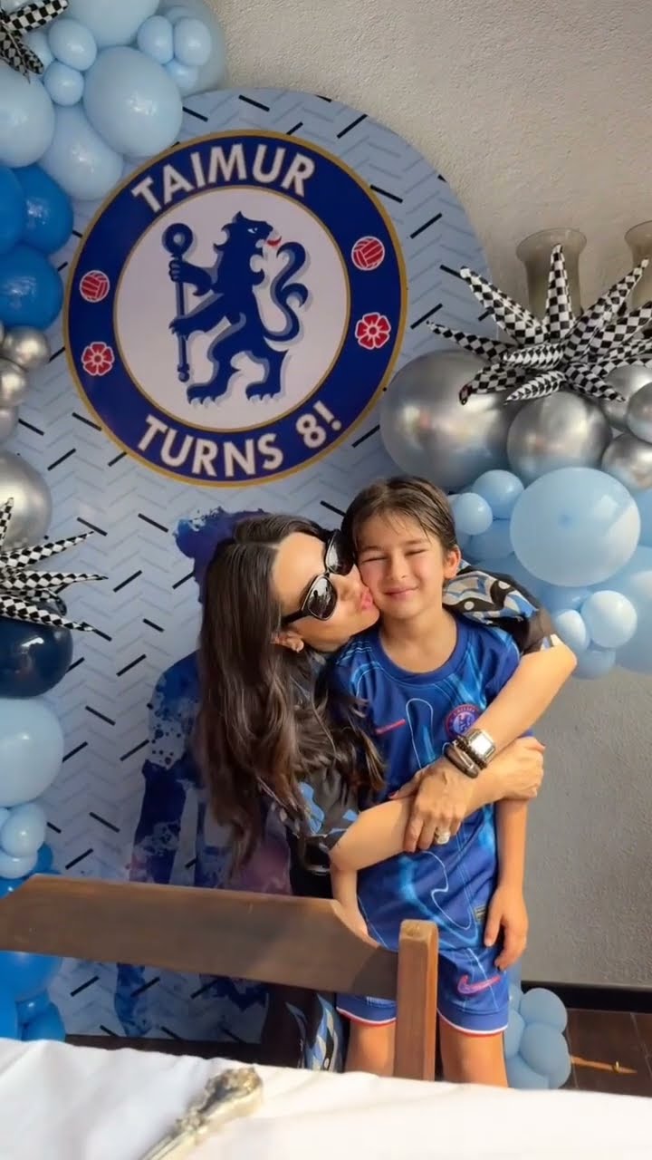 Karisma Kapoor drops ADORABLE video from Kareena's son Taimur birthday ? #shorts