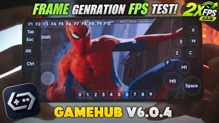 Marvel Spider-man Remastered - GAMEHUB V5.0.4 Frame Generation | Snapdragon 8 Elite 