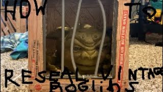 How To Reseal A Vintage Boglin