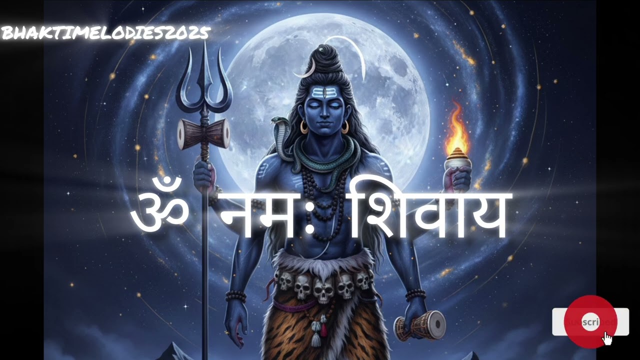 🕉️ ॐ नमः शिवाय | Sacred Shiva Meditation Mantra | Peace • Protection • Self-Realization