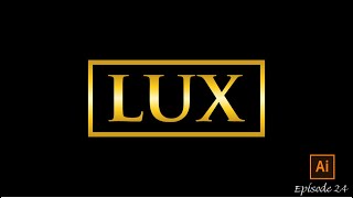 Cara Membuat Elegan Text di illustrator - Gold Effect Tutorial screenshot 4