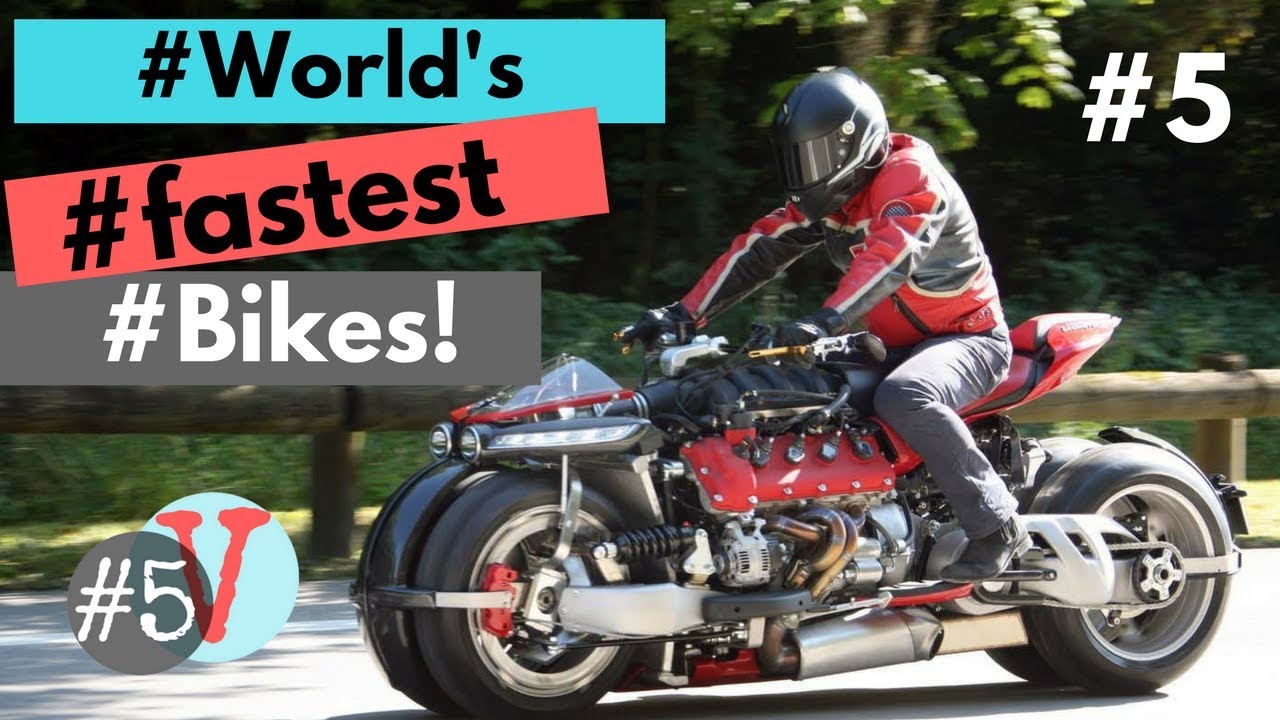 Fastest Bikes In The World TOP SPEED | 5 Fastest Bikes In The World Of All Time | SUPER BIKES!!
