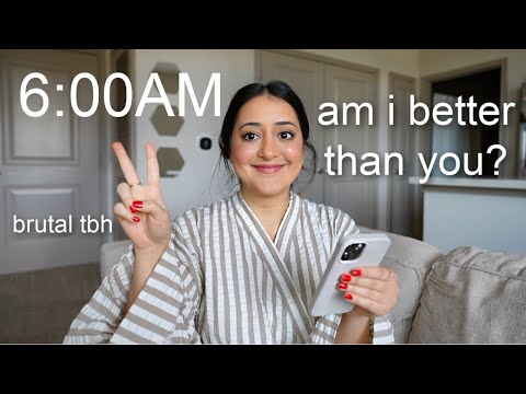 i try waking up at 6AM for a week (building a better morning routine)