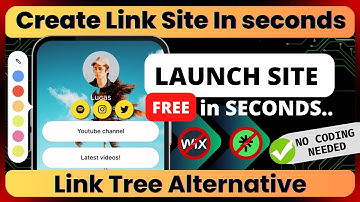 🔗Create FREE Website for your links in seconds | No Coding Required | LinkTree Alternative*Working*✅
